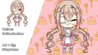 Vitaminechan LIVE2D Chibi Model Art + Rig Showcase [LIVE2D Vtuber Model]