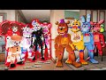 ROCKSTAR ANIMATRONICS vs SISTER LOCATION ANIMATRONICS! (GTA 5 FNAF Mods)