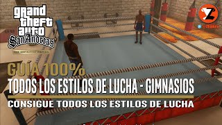 GTA San Andreas Remastered: All Gym Fighting Styles / 100% Guide [DEFINITIVE EDITION] screenshot 4