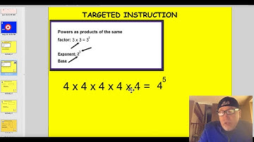 1.2B Write numbers using exponential form