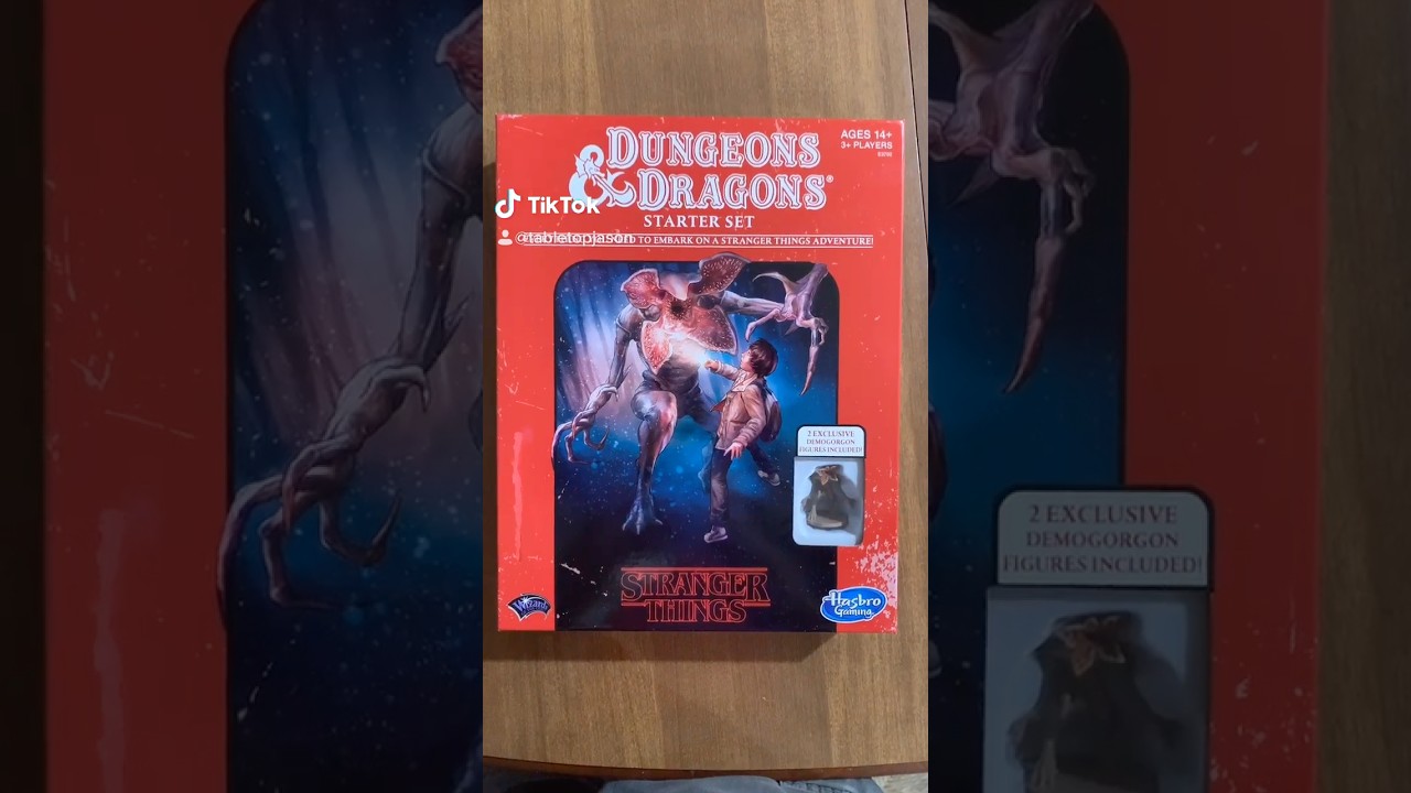 Что внутри коробки с Демогоргоном из D&D? 