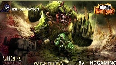 Magic rampage : - Chapter 1 dungeon 4 | By HD Gaming