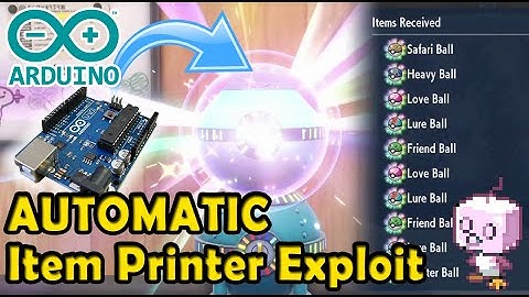 AUTOMATIC Item Printer Exploit - Pokemon Auto Controller v6.2.0