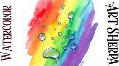 How To Paint Watercolors Live With The Art Sherpa - Youtube