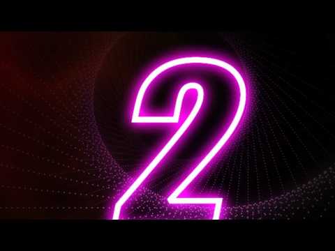 For Final Exam - Countdown Glow Number [Adobe After Effects]