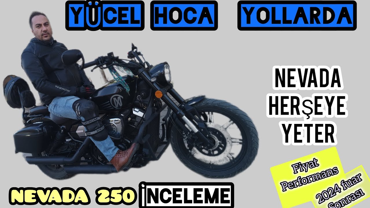 2024 TR'nin EN iyi FİYAT💰PERFORMANS CRUİSERI// MONDİAL NEVADA 250 İNCELEMESİ#2024 #chopper