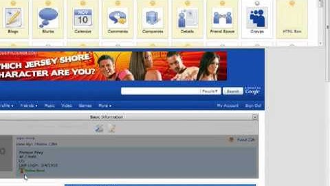Sendfont for MySpace - Change Your Myspace Fonts
