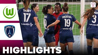 Wolfsburg vs FC Paris | Highlights | UEFA Women's Champions League Qualification 18-10-2023