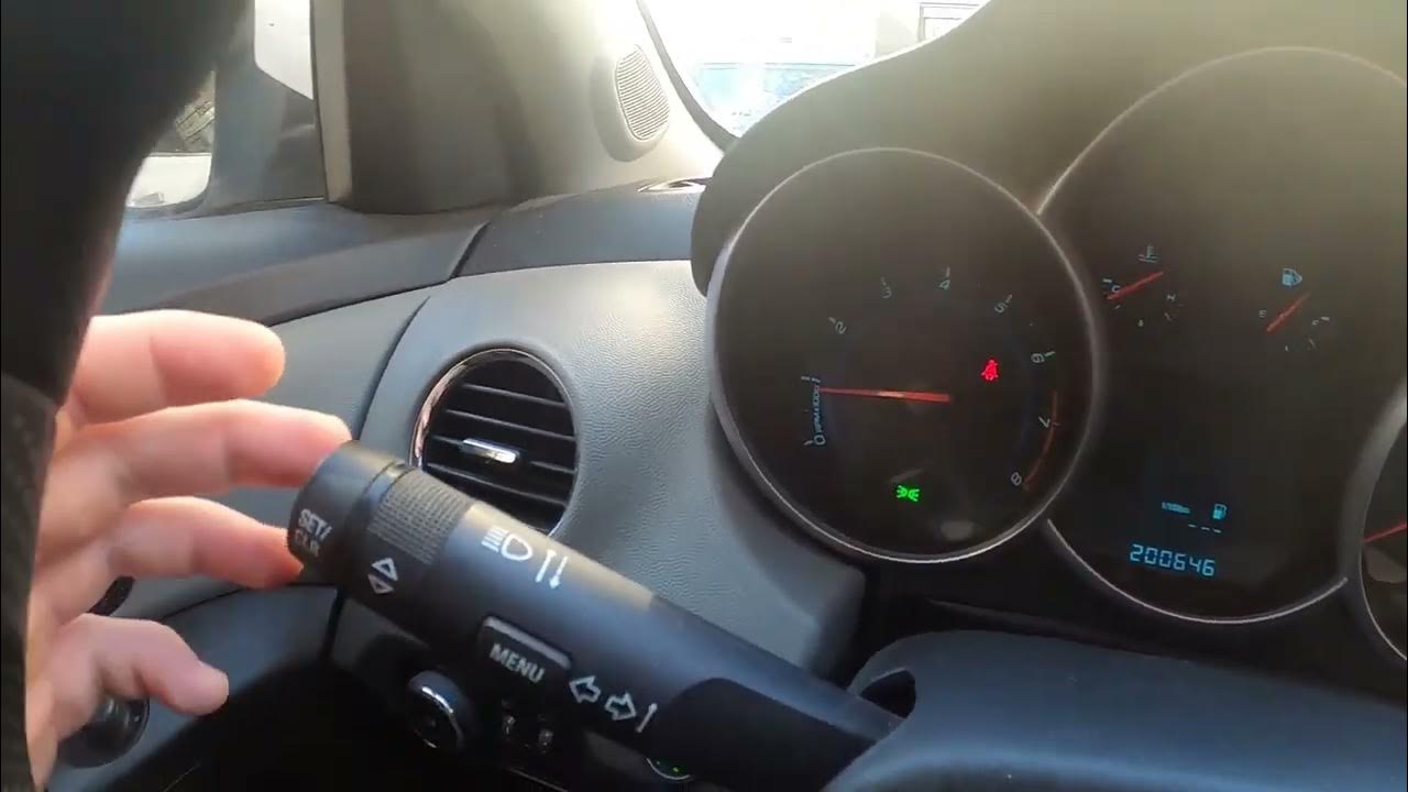 How to Enable or Disable High Beam in Chevrolet Cruze (2008 2016