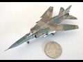 Dragon 1/144 MiG 23 MF Flogger B- "Full Build + Final Reveal" (2.6.17)