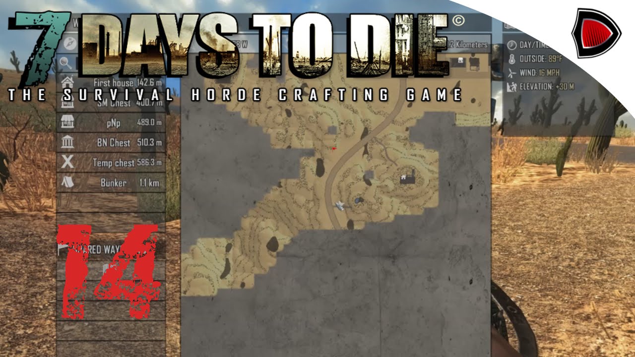 7 Days to Die Alpha 13.6 - Gameplay #14 - Traveling Time