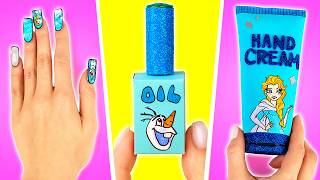 💅 DIY Paper Nail Salon! Magical Manicure & Nail Art Fun
