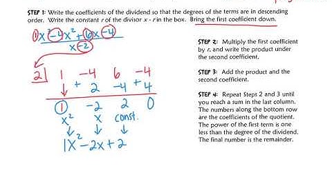 6.2: Dividing Polynomials
