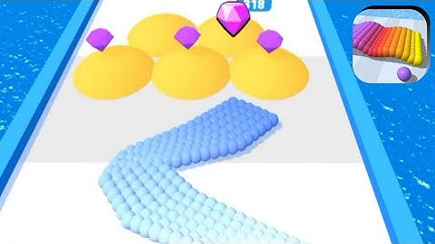 CANVAS RUN Gameplay All Level Android,iOS Mobile Walkthrough New Update NOOB vs PRO vs HACKER