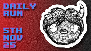 The Binding of Isaac | Daily Run 5th Nov 2025 (Rank: 117)