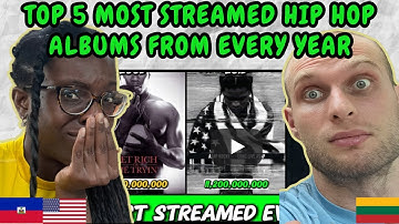 REACTION TO The Top 5 MOST STREAMED Hip-Hop Albums FROM EVERY YEAR! (2003 - 2024)