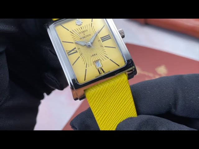 Cuervo y Sobrinos Prominente Clasico Quartz // 1016.1YE video thumbnail