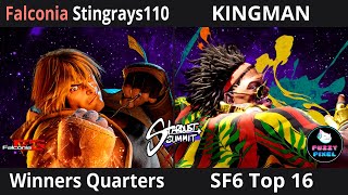 Stardust Summit - Falconia | Stingrays110 (Ken) vs KINGMAN (Dee Jay) - Winners Quarters - SF6 Top 16 screenshot 2