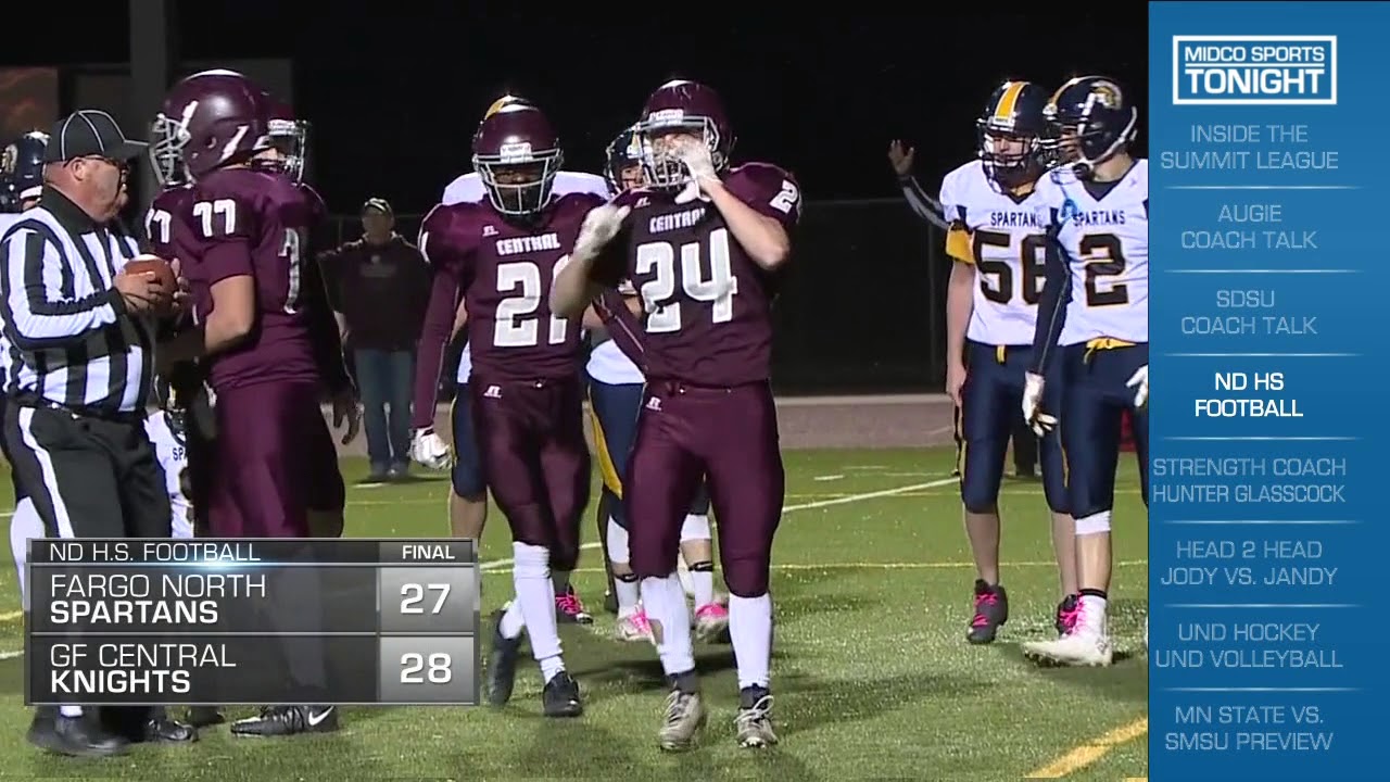 North Dakota High School Football Update 10/19/17 YouTube