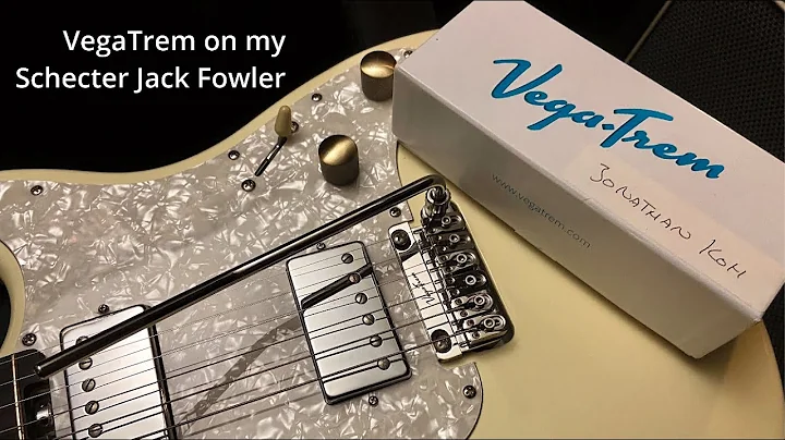 Vegatrem on my Schecter Jack Fowler