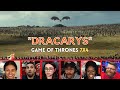 Reactors Reacting to DAENERYS TARGARYEN and the Field of Fire 2 | Game of Thrones 7x4