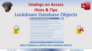 Lock Down Database Objects