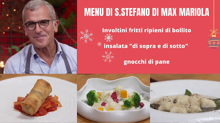 Il MENU di S.STEFANO di Max Mariola - Le Ricette d...