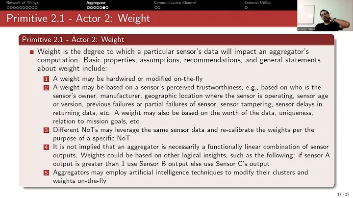 Network of Things: Aggregators