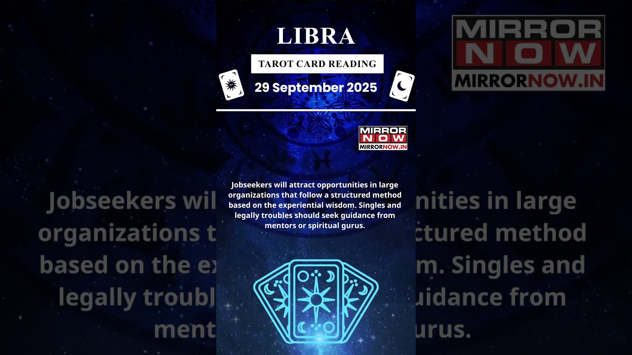 Гадание на картах Таро для Весов | Знак зодиака 29 сентября | Астрология и прогноз дня | 