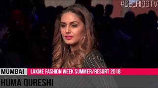 Lakme Fashion Week Summerresort 2018 With Huma Qureshi, Saqib Saleem