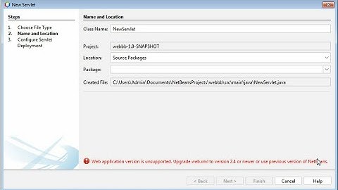 Web application version is unsupported  Upgrade web xml to version 2 4 or newer or use ..solved
