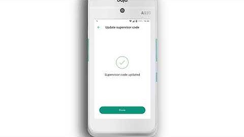 How to change your supervisor code