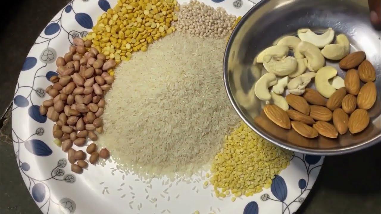 Healthy Baby Food For 6 Months Baby | Weight Gaining Food | Protein