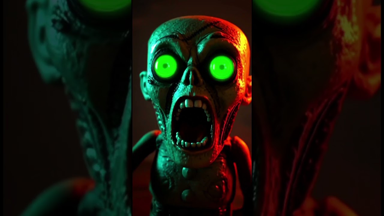 Terrifying 3D Horror Toy | Creepy Doll Screams in the Dark 😱