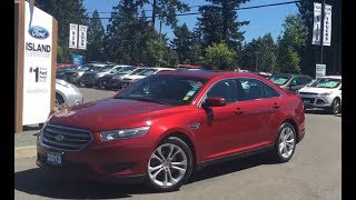2013 Ford Taurus SEL AWD W/ Leather & Sunroof Review |Island Ford