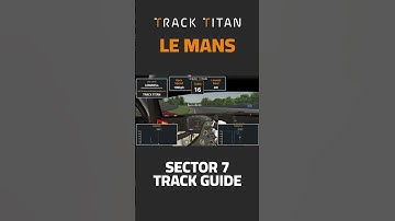 Part 7: Le Mans Track Guide #iracing #trackguide #lemans #iracing
