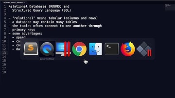 2.1:  Introduction to Relational Databases