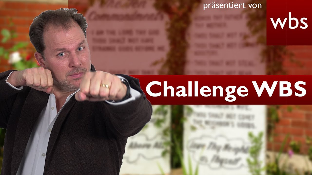 Darf ich mein Testament in Stein meißeln? | Challenge WBS - RA Solmecke - YouTube