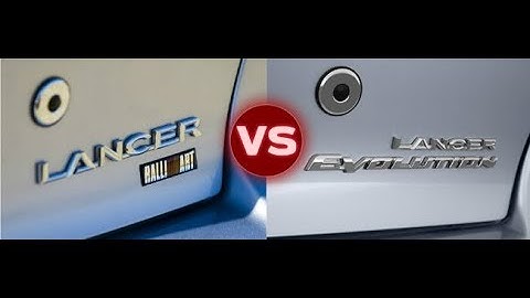 Why i got a Ralliart over a EVO X