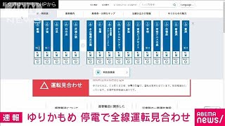 【速報】「ゆりかもめ」再び停電の影響で全線で運転見合わせ　25日も運転見合わせ(2025年1月29日)