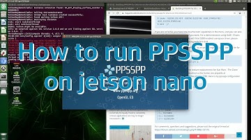 Jetson nano project - How to run PPSSPP