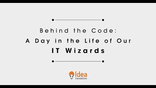 A Day in the Life of Our IT Wizards