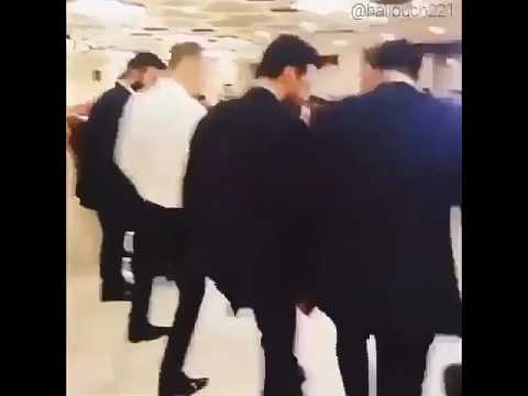 باريش يرقص في فرح صاحبه