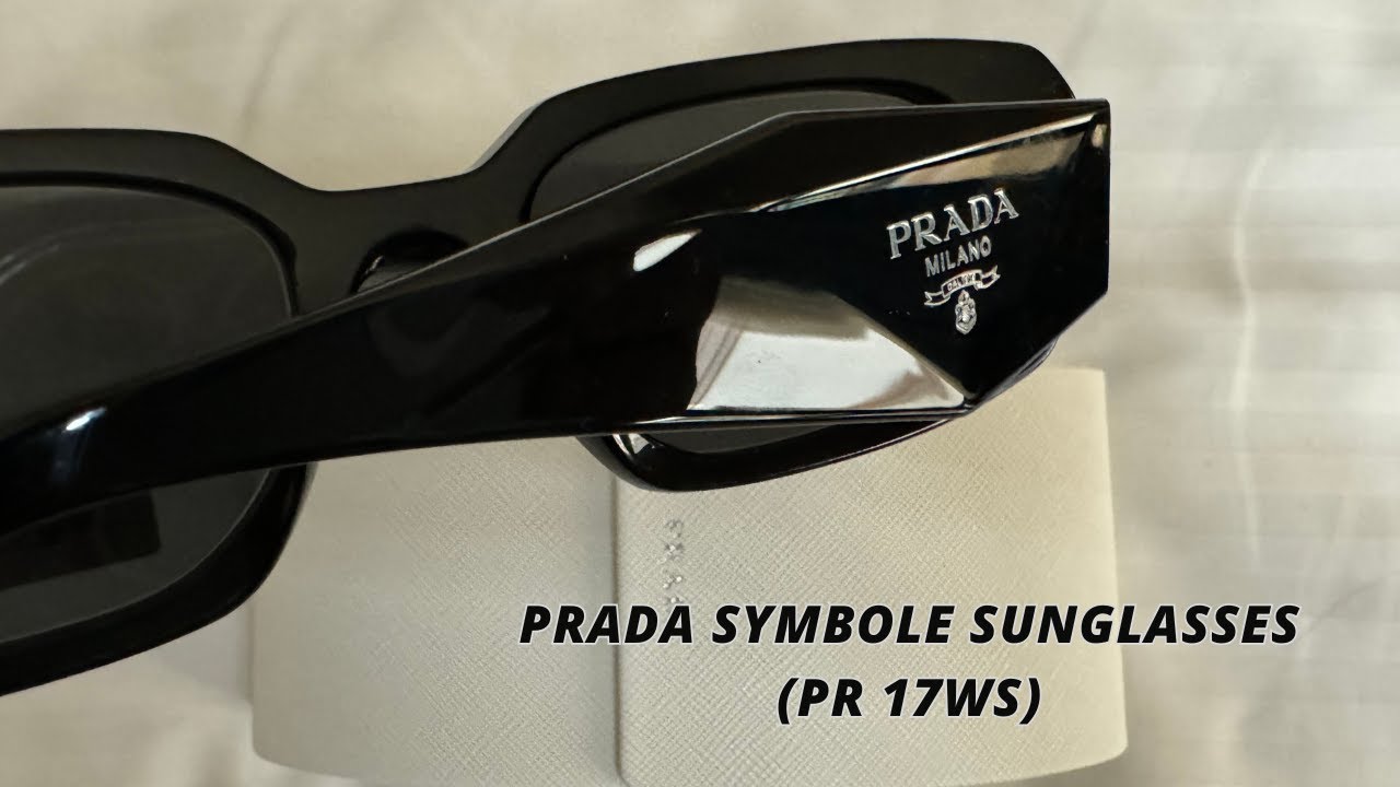Prada Symbole Sunglasses - My First Pair Of Shades After 4