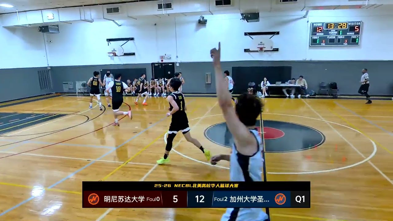 25-26 NECBL 大区赛 NNIT WEST 小组赛 明尼苏达大学 VS 加州大学圣塔芭芭拉分校