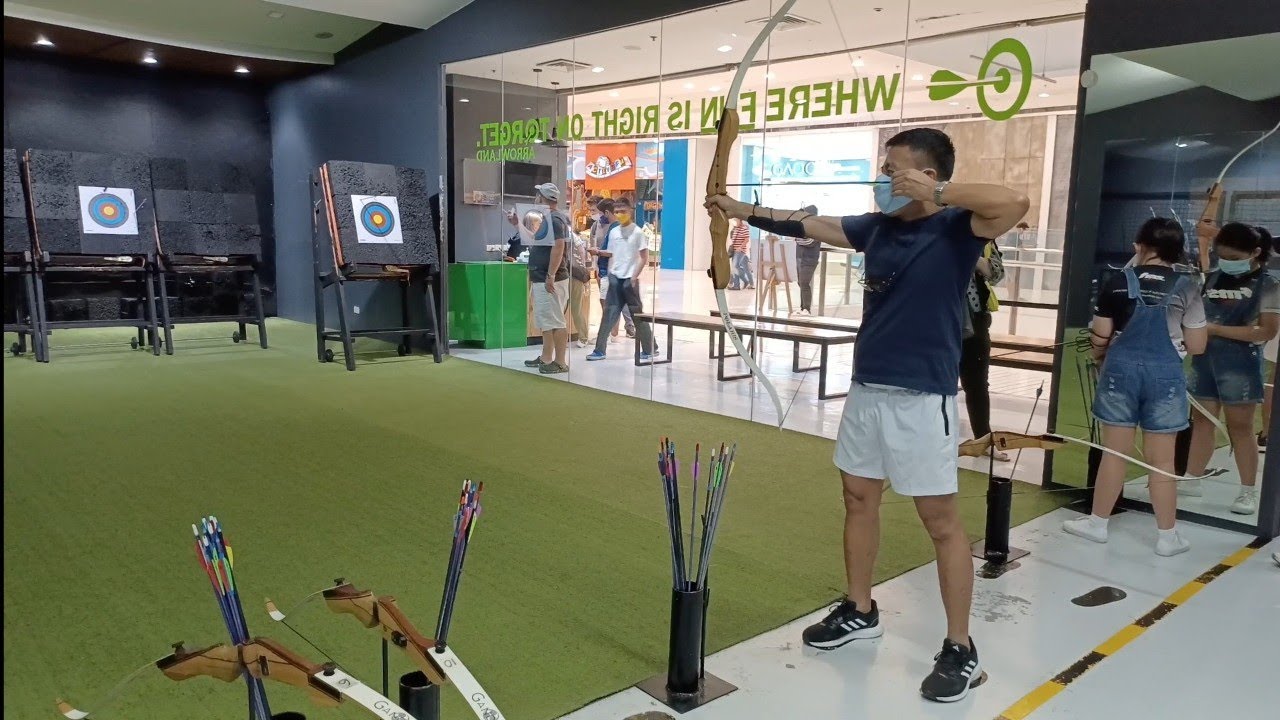 Come and enjoy archery at Arrowland Megamall YouTube