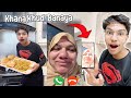 Mama ke bagher sara khana khud banaya   mama se call pe baat ki 