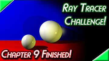 Ray Tracer Challenge in C# - Chapter 9 Finished!