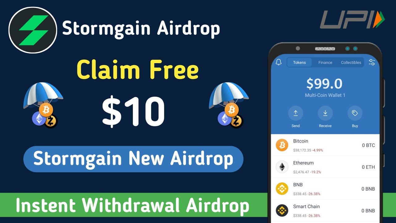 New Airdrop 2021 | Stormgain Airdrop | Stormgain | Stormgain Mining | Bitcoin | Stormgain Withdrawal