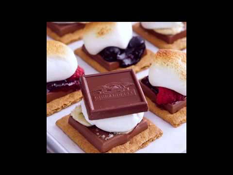 Ghirardelli Red, White & Blue Sheet Pan S'mores